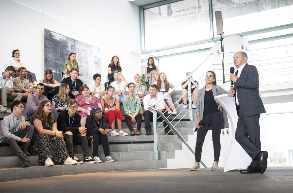 Preisverleihungstage in Berlin: Kanzlersprechstunde